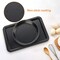 5 Pieces Nonstick Bakeware Set, Bakeware Include Cookie Sheet, Loaf Pan, Square Pan, Round Cake Pan, 12 Cups Muffin Pan